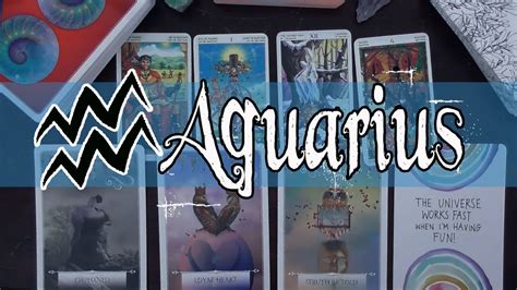 Aquarius Love Tarot Reading ️ The Next 3 Months - YouTube