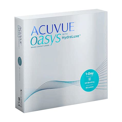 ACUVUE OASYS HYDRALUXE Dailies Lens 90 Pc