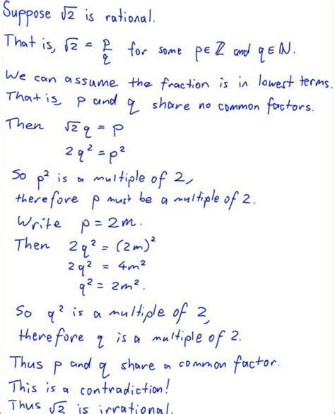 prove that root 2 is irrational - Brainly.in