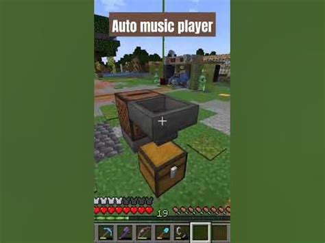 AUTOMATIC JUKEBOX MINECRAFT #minecraft #redstone - YouTube