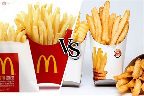 McDonald's Fries Vs Burger King Fries | Best Fries In The Fast Food Game - TheFoodXP