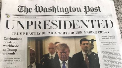 Fake Washington Post newspapers reportedly circulating around downtown DC