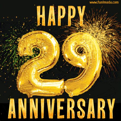 Happy 29th Anniversary GIFs | Funimada.com