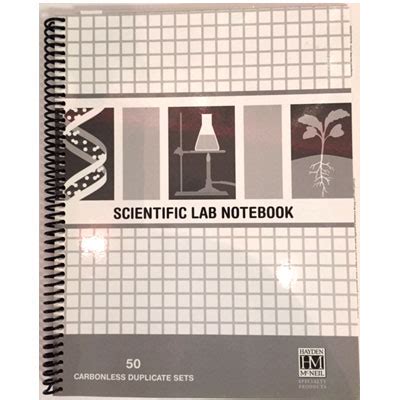 Scientific Lab Notebook | Michigan Tech Campus Bookstore