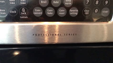 Frigidaire Professional Series Oven