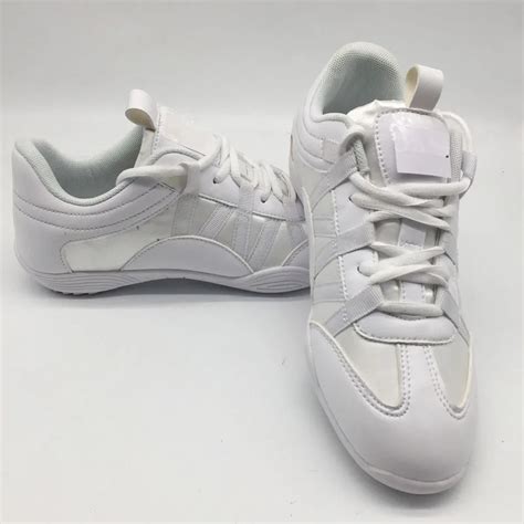 Custom White Cheerleader Shoes Competition Cheer Shoes For Youth Women Discount Cheerleading ...