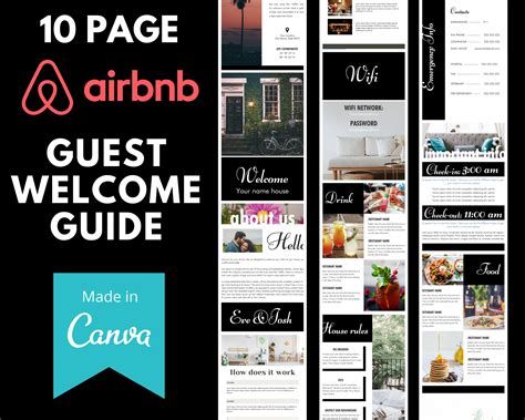 Airbnb Guidebook Template Free