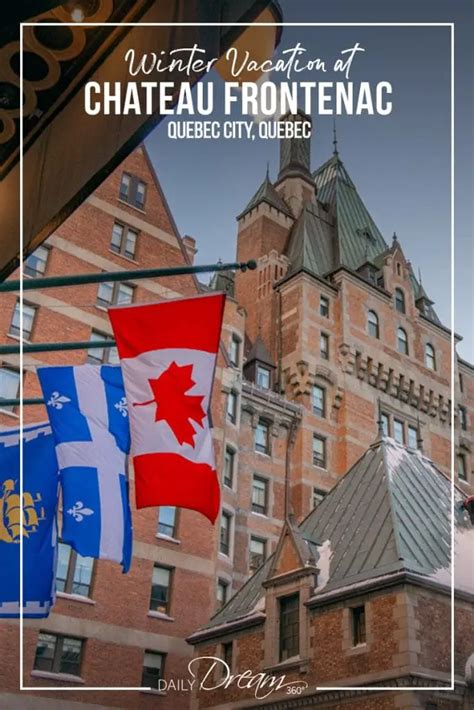 Winter Escape at the Fairmont Chateau Frontenac Quebec City