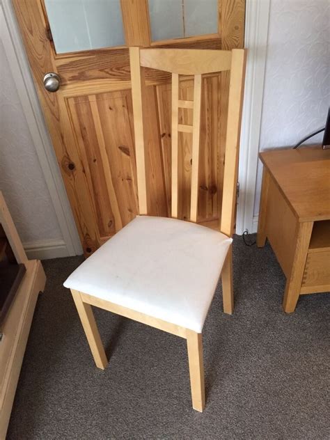 IKEA aron upholstered dining chairs | in Cookridge, West Yorkshire | Gumtree