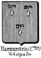 Hammerstein Family Crest, Coat of Arms and Name History