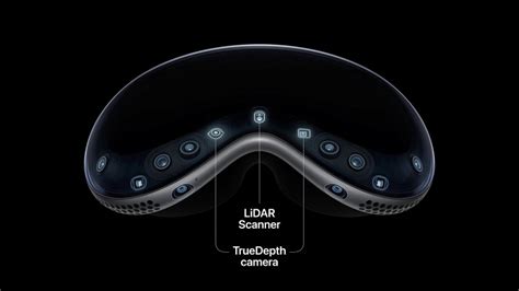 Le casque Apple Vision Pro a reçu 12 caméras, lidar et capteurs de ...