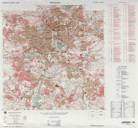 Mapas de Tegucigalpa - Honduras | MapasBlog