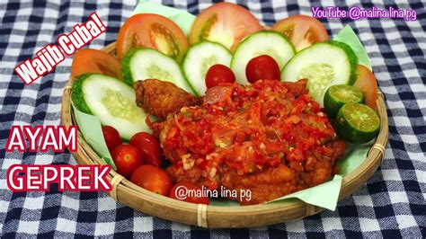 Resepi Ayam Geprek Paling Sedap Dan Mudah | Wajib Cuba | Ayam Geprek Recipe | ayam geprek by ...