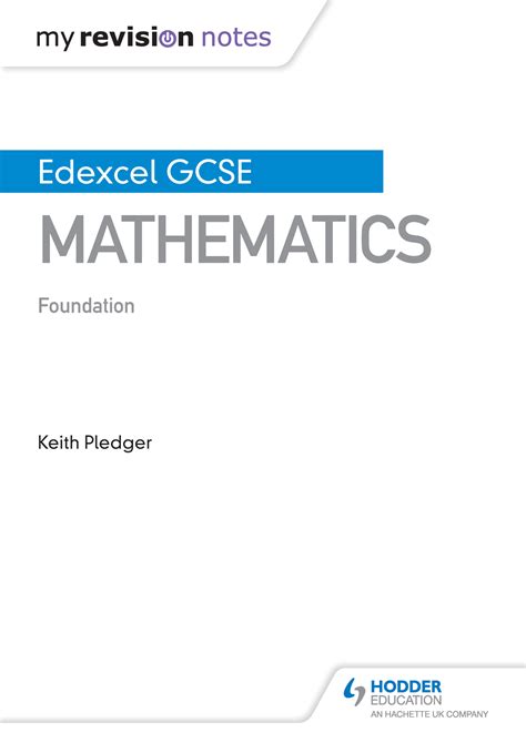 Edexcel GCSE Maths Foundation Mastering Mathematics Revision Guide ...