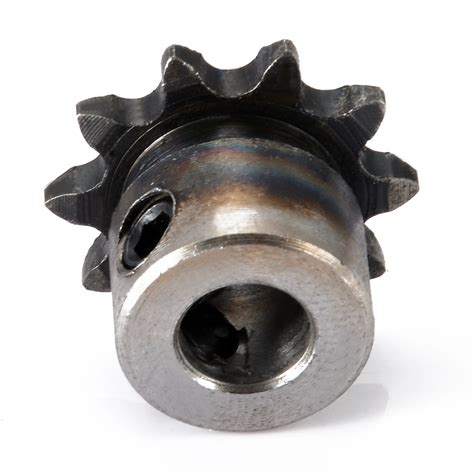 1pc 10 Teeth 10T Metal Pilot Motor Gear Roller Chain Drive Sprocket 8mm ...