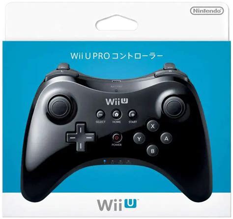 Nintendo Nintendo Wii U Pro Controller Black - ToyWiz