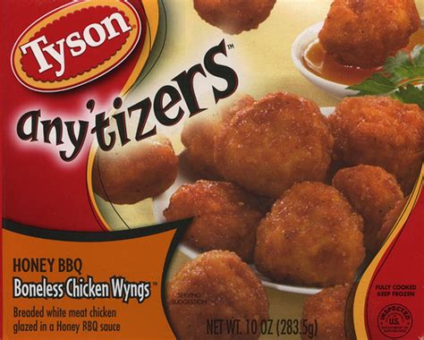 Tyson Anytizers Honey BBQ Boneless Chicken Wings « Food In Real Life