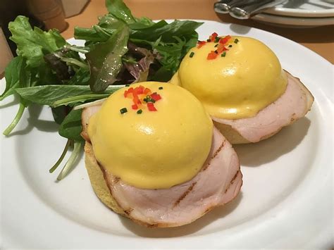 Eggs Benedict, Breakfast, Osaka, sarah beth, food and drink, food, plate, healthy eating ...