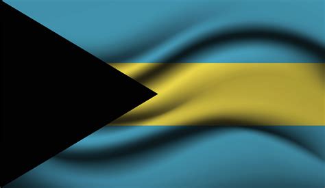 Bahamas Realistic waving Flag Design 3703736 Vector Art at Vecteezy