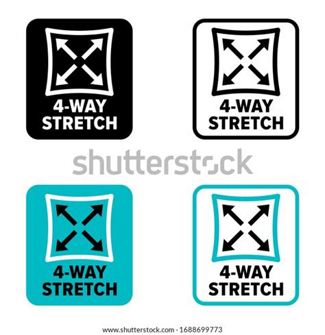 4way Stretch Synthetic Fabric Property Information Stock Vector (Royalty Free) 1688699773