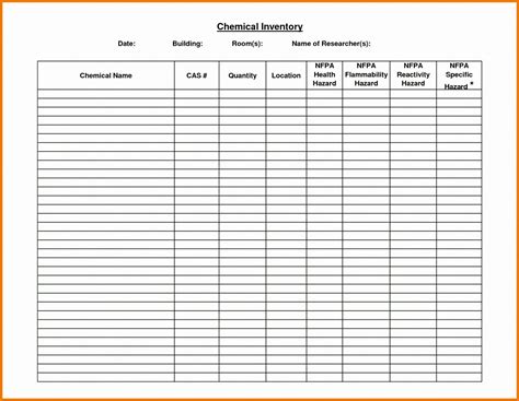 48 Inventory Sign Out Sheet Excel | Ufreeonline Template