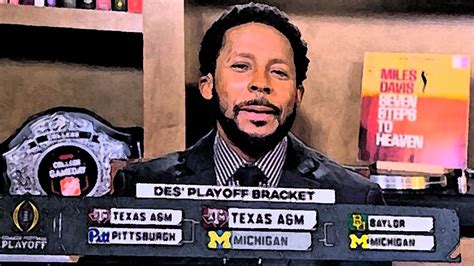 ESPN's Desmond Howard CFP Final 4 of Michigan, Texas A&M, Baylor and Pitt