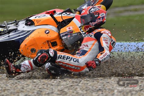 MotoGP, The crash of Marc Marquez in Assen | GPone.com