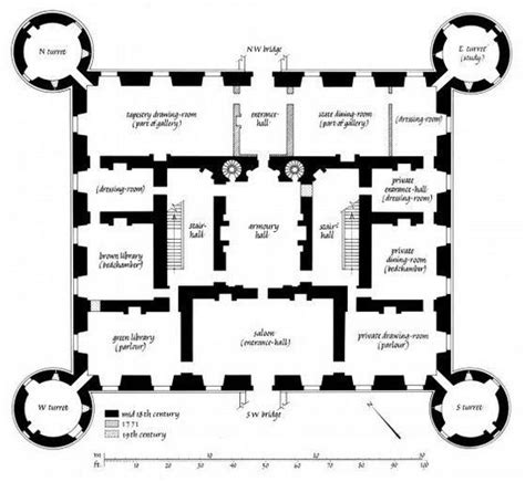 Old Castle Floor Plan