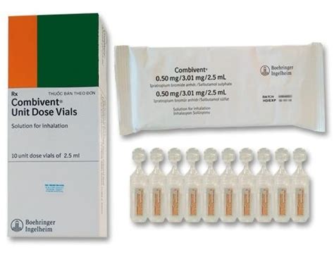 Combivent Nebules (Ipratropium / Albuterol) | PharmaServe