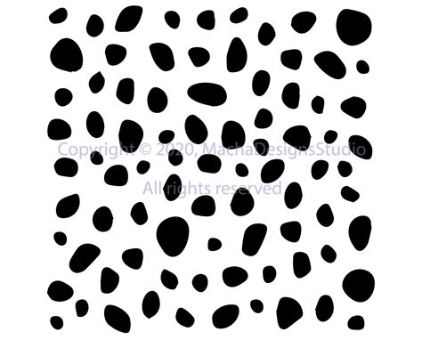 Dalmatian Dog Ears Template