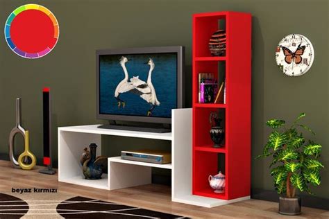 Rafline Magia Tv Ünitesi | Tv room design, Tv unit furniture design ...