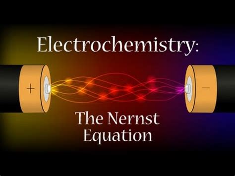 Electrochemistry: The Nernst Equation - YouTube