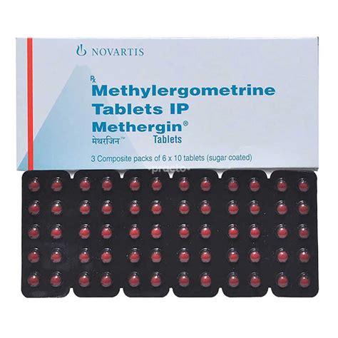 Methergin Tablet - Uses, Dosage, Side Effects, Price, Composition | Practo