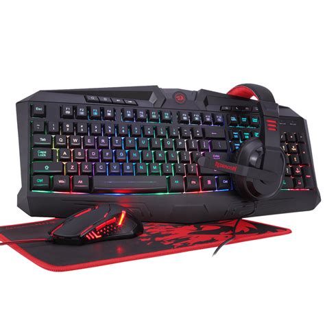 Redragon S101-BA PC Gaming Keyboard and Mouse Combo - BLGT