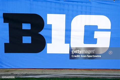 The Big Ten Logo on Display during the Big Ten Championship Game ...