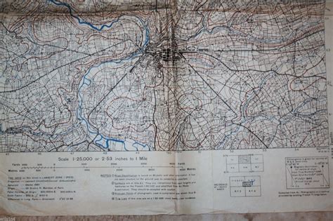 Avranches France Maps from 1944 | 116th Infantry Regiment