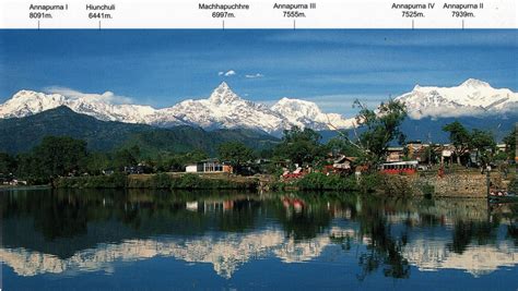 Annapurna range, Pokhara.