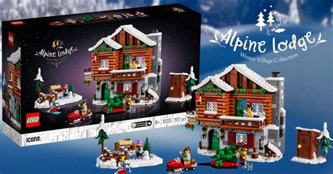 Brickfinder - LEGO Icons Alpine Lodge 10325 First Look!