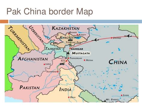 Pak china border length