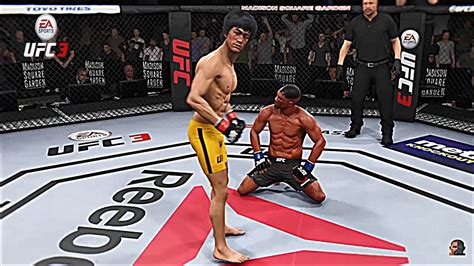 BRUCE LEE vs MIKE TYSON 2 2K18 | EA Sports UFC 3 - YouTube