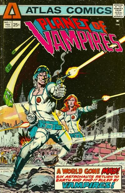 Steve Does Comics: Atlas Comics - Planet of Vampires #1.