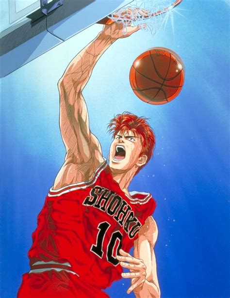 Hanamichi Sakuragi | Manga de slam dunk, Fotos de basketball ...