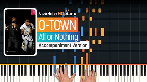 All or Nothing by O-Town Piano Tutorial | HDpiano