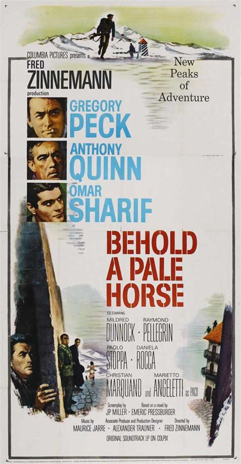 Behold a Pale Horse Movie Poster Print (11 x 17) - Item # MOVEB91460 ...