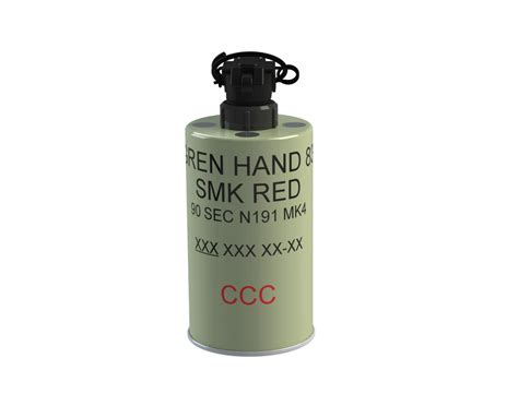 Coloured Smoke Grenade No.83 – 90 seconds - Wescom Defence