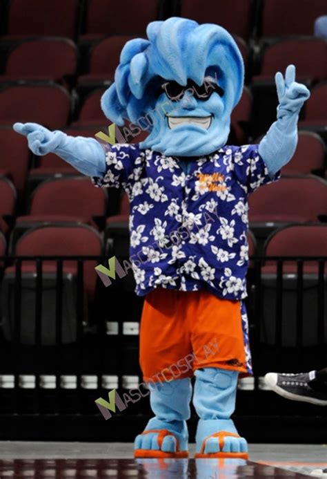 Willy the Wave Mascot Costume Pepperdine Waves Pepperdine University ...