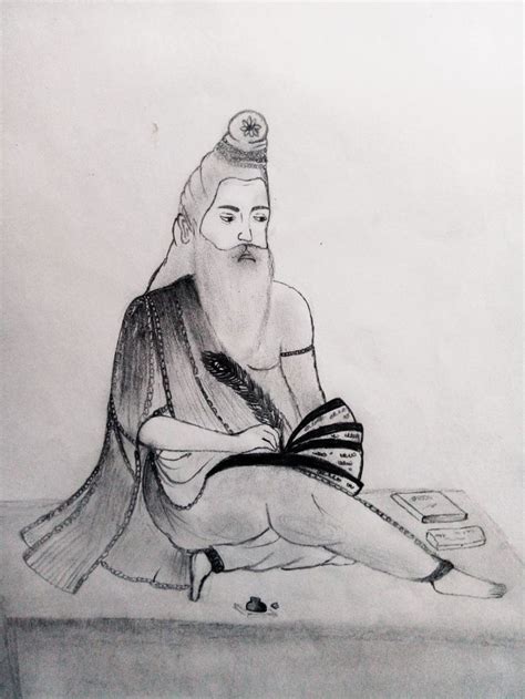 Rishi Valmiki drawing in 2023 | Drawings, Male sketch, Art