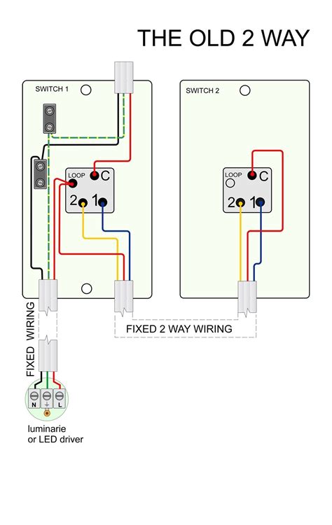 Two Switch Wiring Diagram - Worksic