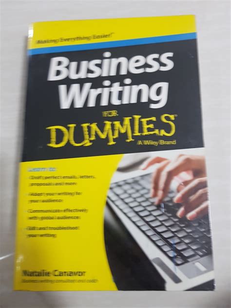 Business Writing for DUMMIES, Hobbies & Toys, Books & Magazines, Fiction & Non-Fiction on Carousell