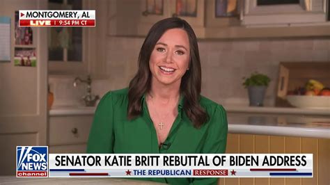 'BLESS YOUR HEART': Rising Republican star Katie Britt shreds Biden on border, rising costs in ...